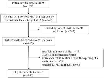 Hemodynamic Significance of Middle Cerebral Artery Stenosis Associated With the Severity of Ipsilateral White Matter Changes